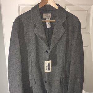 NWT Armani Jeans Sport coat blazer sz 36 gray